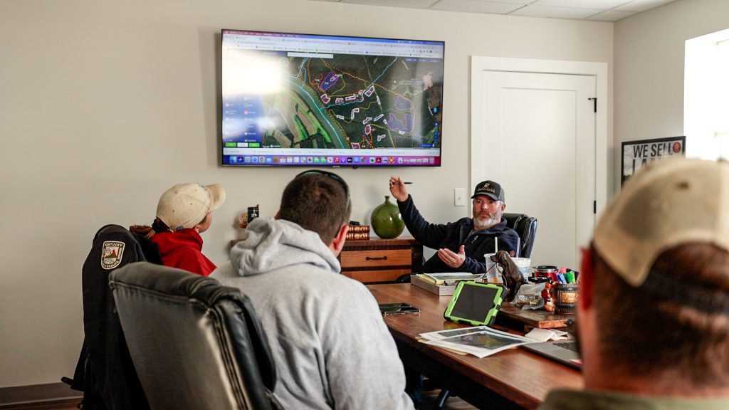 Meeting with employees
